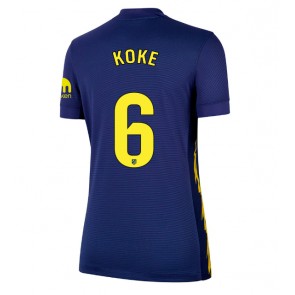 Atletico Madrid Koke #6 Seconda Maglia Femmina 2025-26 Manica Corta